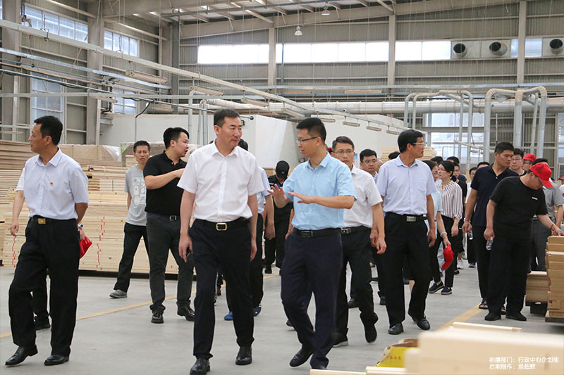 国有企业高质量发展干部下基层服务队来企参观调研